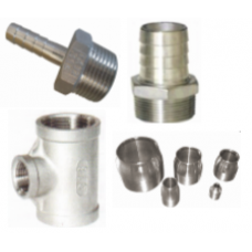 HOSETAIL; REDUCING HOSETAIL; TUBE NIPPLE; REDUCING TEE